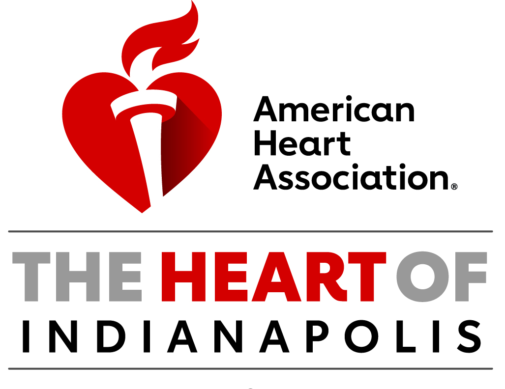 American Heart Association The Heart of Indianapolis Logo